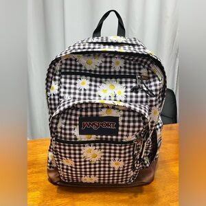 JanSport Cool Student 17.5" backpack in the Daisy Mae pattern